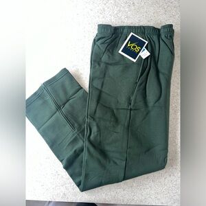 VOS Mens Fleece Hunter Green Joggers size 2X